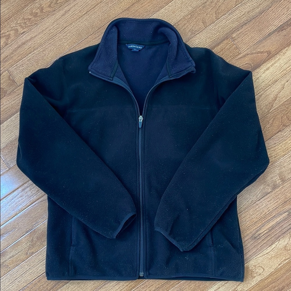 Lands' End Women’s fleece jacket Size Medium